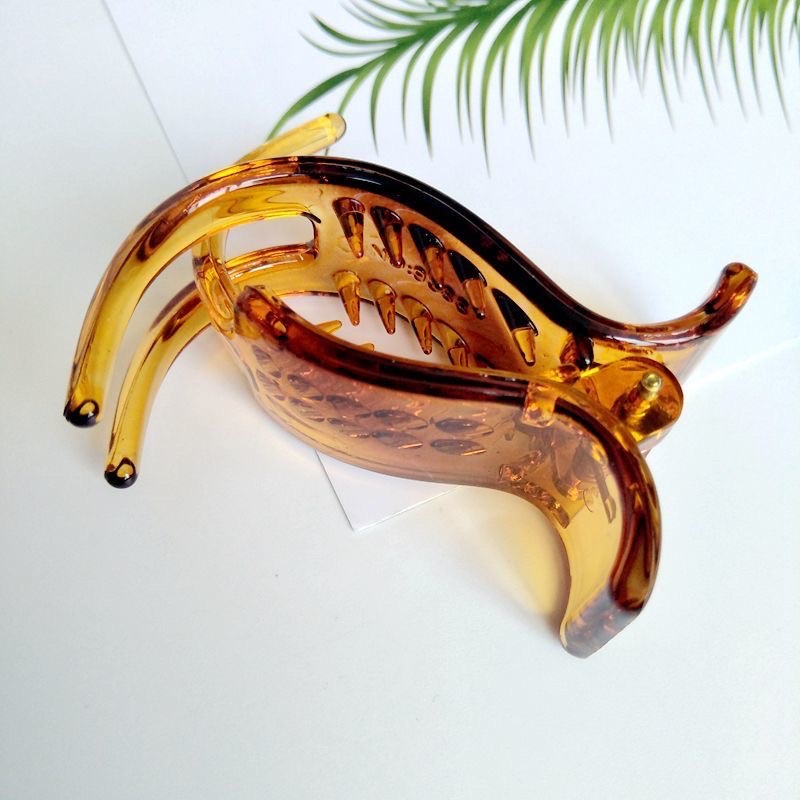 Kẹp Tóc 3 Răng Màu Đen/Nâu/Nâu Sang Trọng Và Dễ Gắn Để phối Hợp Cho Nữ