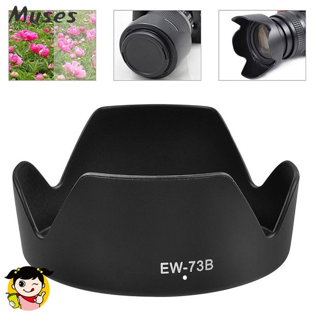 Loa che nắng EW-73B ống kính máy ảnh có thể đảo ngược cho Canon 650D 550D 600D