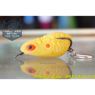Mồi câu cá lóc Toad Frog - Made in Thailand