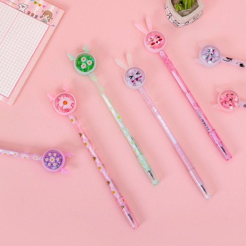 Bút Gel Kim Tuyến KidPlaza Hình Hươu Dễ Thương Sáng Tạo