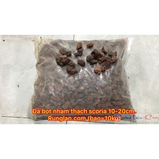 Đá bọt nham thạch scoria loại 10-20mm .