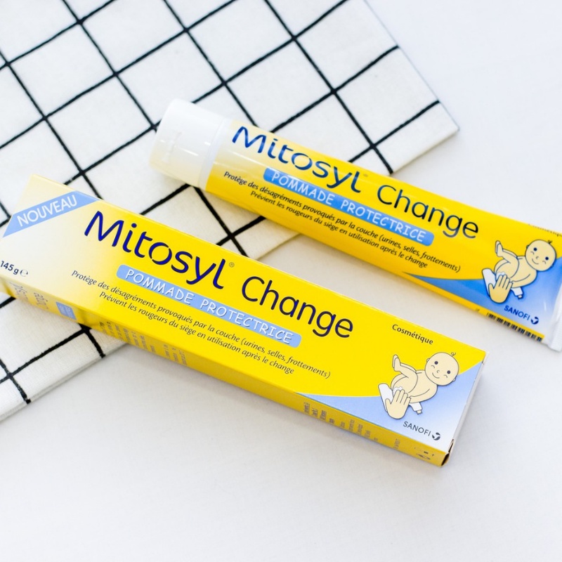 Kem Mitosyl Change Pháp 145g cho da hăm tã côn trùng cắn cho bé và người lớn