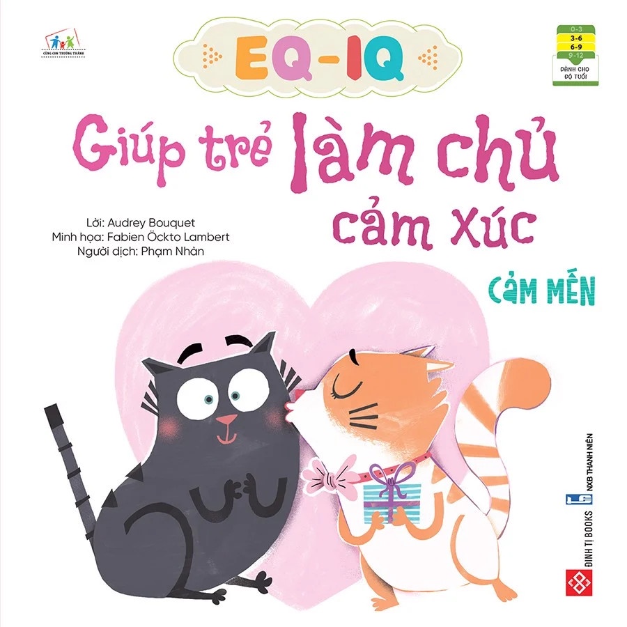 Sách - EQ-IQ giúp trẻ làm chủ cảm xúc (combo 8 cuốn)
