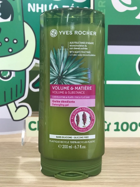 CHĂM SÓC TÓC MẢNH • Volume & Substance dầu gội, dầu xả Yves Rocher