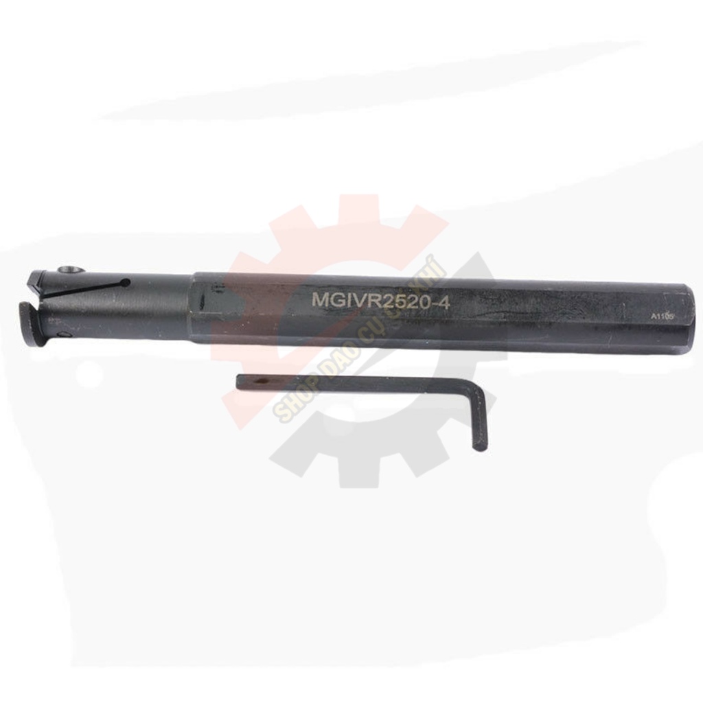 Cán dao cắt rãnh trong dùng để lắp mảnh chíp cắt đứt 2ly, 3ly, 4ly đầy đủ kích thước thông dụng