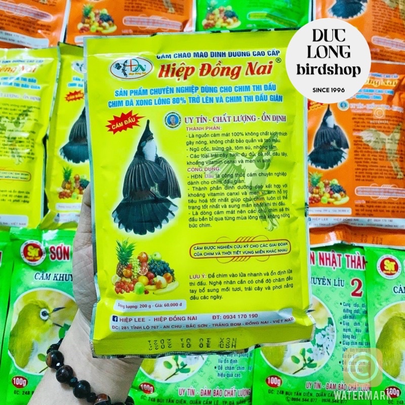 Cám Chào Mào Hiệp Đồng Nai (Đấu) 200gr - Thức Ăn Chim Cao Cấp