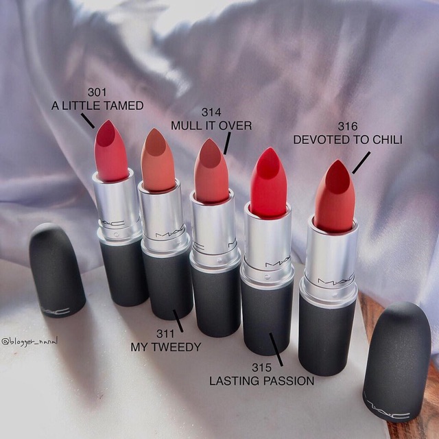 (Bill Mỹ) Son MAC Chính Hãng Matte - Satin