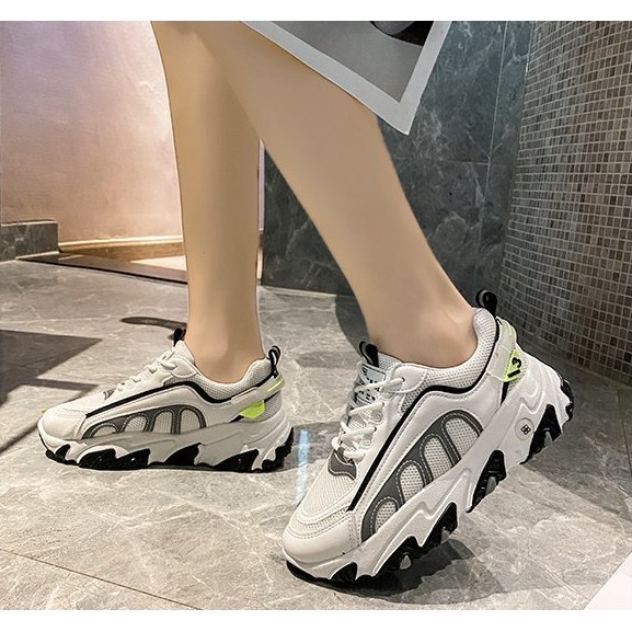 Giày Thể Thao Nữ Đế Viền 💖FREESHIP💖 Sneaker Nữ- Độn Đế Phối Màu Trẻ Trung TẶNG Lọ Tẩy Giày | BigBuy360 - bigbuy360.vn