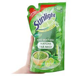 💖DATE MỚI💖 Nước Rửa Chén Sunlight Túi 725ml (Chanh-Trà Xanh)