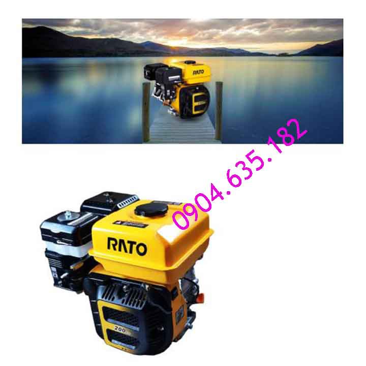 Máy Nổ – Động Cơ Xăng Rato 6.5HP R200