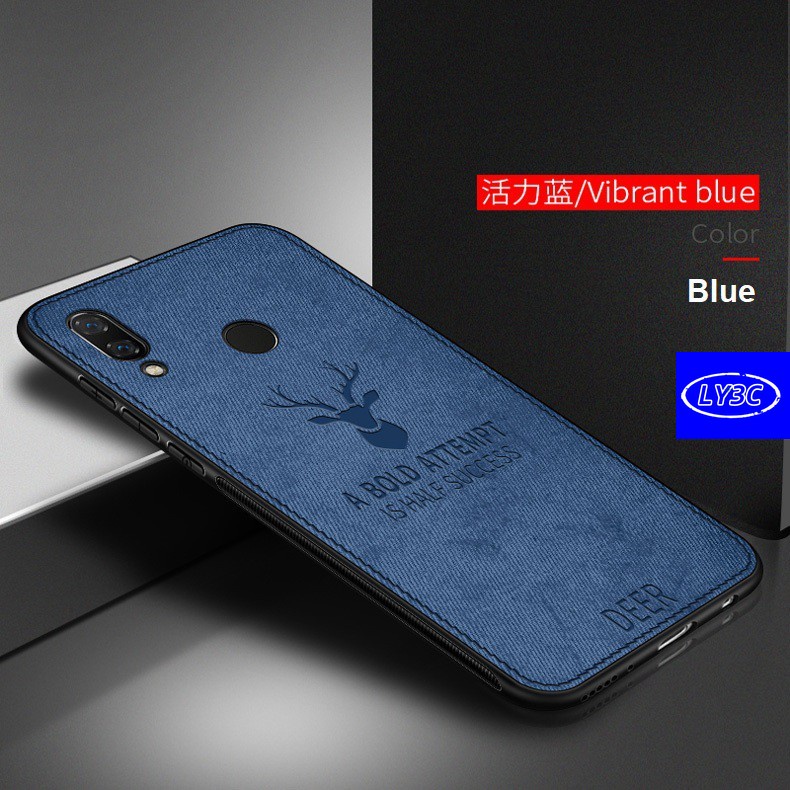 Ốp điện thoại kết cấu vải cho Xiaomi Redmi 7