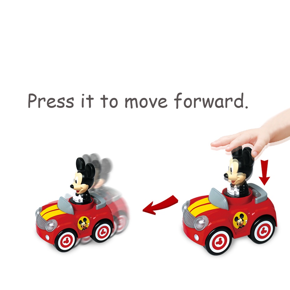 Xe Đẩy Có Đèn Và Âm Thanh Hình Chuột Mickey Disney 1: 32 Cho Bé Trai Và Bé Gái