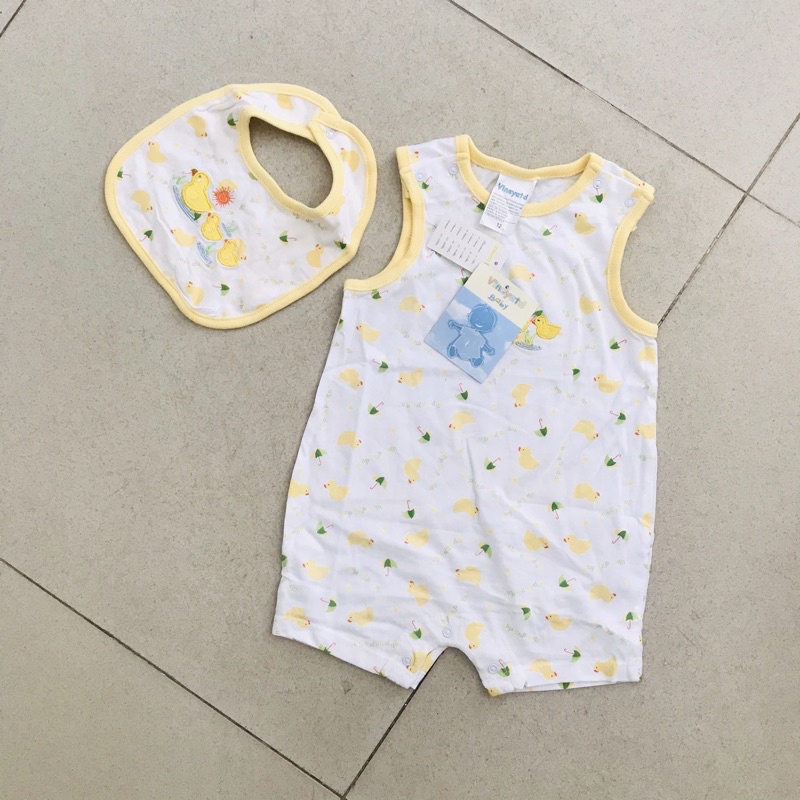 Body Sát Nách Đùi Kèm Yếm Cho Bé Hàng Hãng Carter's Cotton 100% [ cam kết chất đẹp]