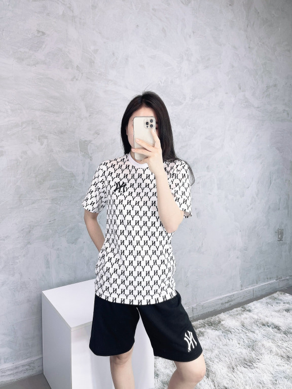 (HÀNG XUẤT XỊN) Áo họa tiết NY015 M/I/b Monogram Overfit Tee Made in Cambodia full tag code