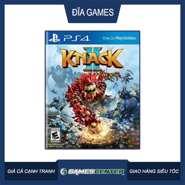 Đĩa game PS4 Knack 2