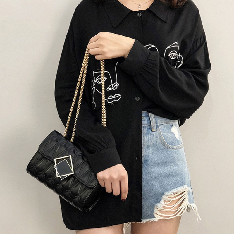 Túi Xách Đeo Chéo Giả Da Thời Trang Dành Cho Nữ Sa