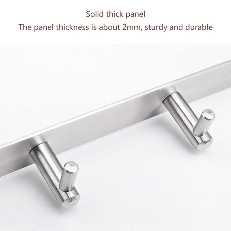 QQ Set 3 * 4 5 6 7 Móc Treo Áo Khoác Bằng Thép Không Gỉ Chất Lượng Cao