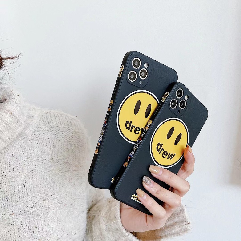 Ốp điện thoại TPU họa tiết mặt cười cho Iphone 12 / 12promax / 12mini / 7plus / Xs Max / 8 / 11 / 11promax | BigBuy360 - bigbuy360.vn