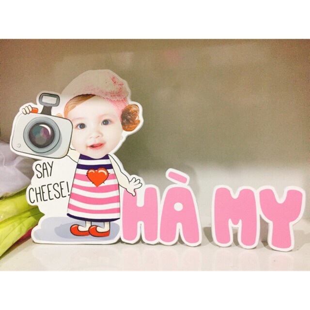Hình chibi -mô hình bé [Phụ kiện trang trí sinh nhật]