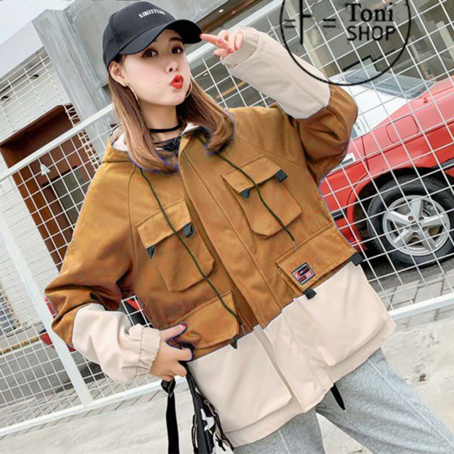 Áo khoác kaki túi hộp form rộng, KÈM HÌNH THẬT - KA22 - MUA NGAY