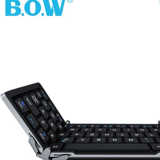 ✥❈BOW Bàn phím bluetooth không dây có thể gập lại ipad Tablet bàn phím di động văn phòng phổ thông bàn phím di động