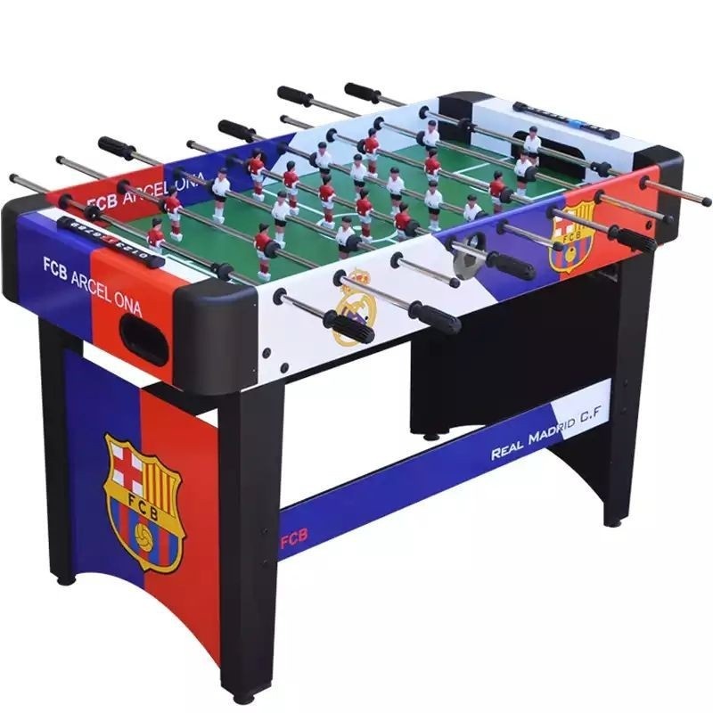 ۩۞☃Bàn Bi Lắc Bóng Đá 1m2 Cỡ Lớn 8 Tay Cầm, Real Barca Thể Thao Vận Động Cho Người Lớn, Trẻ Em, Văn Phòng Hanana