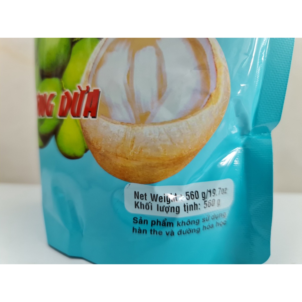 [TÚI LỚN 560g – hương DỪA] BỘT THẠCH RAU CÂU PHA SẴN [VN] 3K Agar Jelly Pudding Coconut Flavour (vvk-hk)