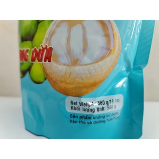 [TÚI LỚN 560g – hương DỪA] BỘT THẠCH RAU CÂU PHA SẴN RC3K Agar Jelly Pudding Coconut Flavour (vvk-hk)