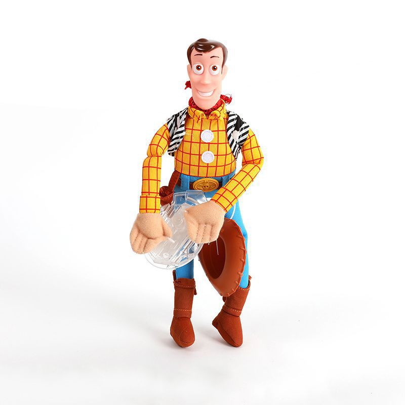 Đồ chơi nhồi bông nhân vật hoạt hình Toy Story 3D trang trí xe vui nhộn