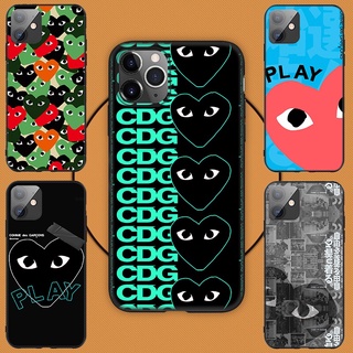 Ốp điện thoại mềm hình Comme des Garcons CDG BX18 cho iPhone XR X Xs Max 7 8 6s 6 Plus 7+ 8+ 5 5s SE 2020