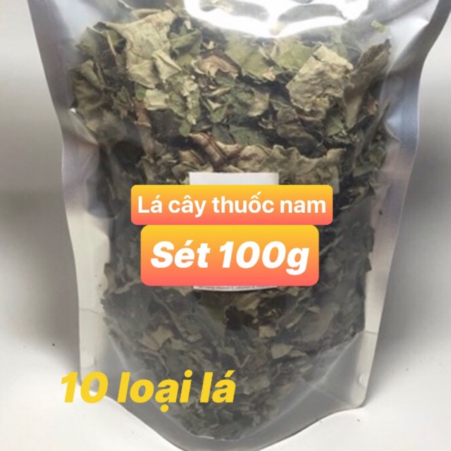 Lá cây thuốc nam tách nhỏ dùng thử - Các loại lá khô| HSD 1 năm| (100g)