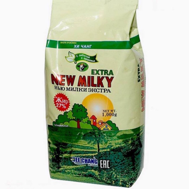 SỮA BÉO NGA NEW EXTRA MILKY 1KG date 2022