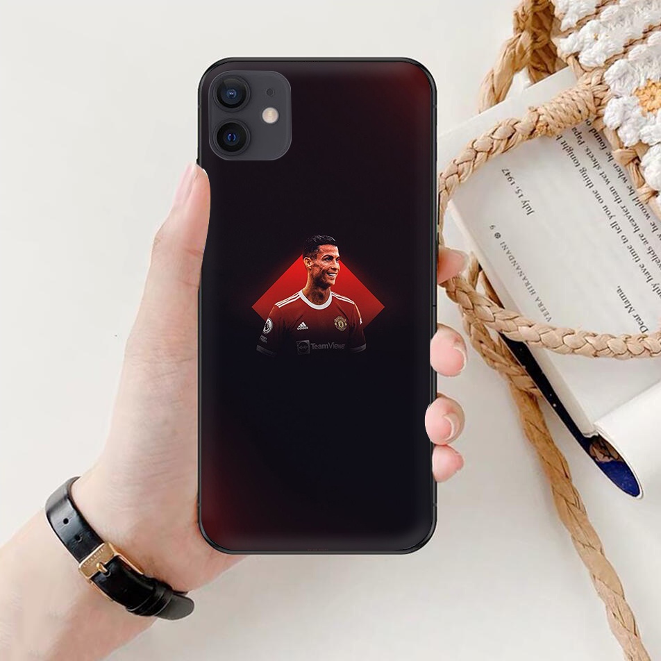 Ốp Điện Thoại Mềm In Hình Ronaldo Cho iPhone 5 5s SE 2016 6 6s 6Plus 6sPlus 7 8 7Plus 8Plus X XS XR XS Max