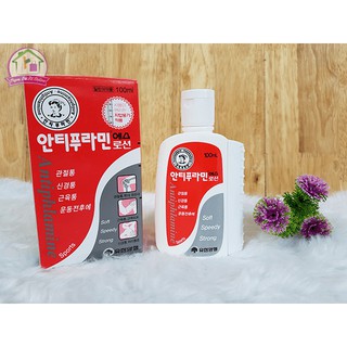 Dầu nóng xoa bóp hàn quốc 100ml