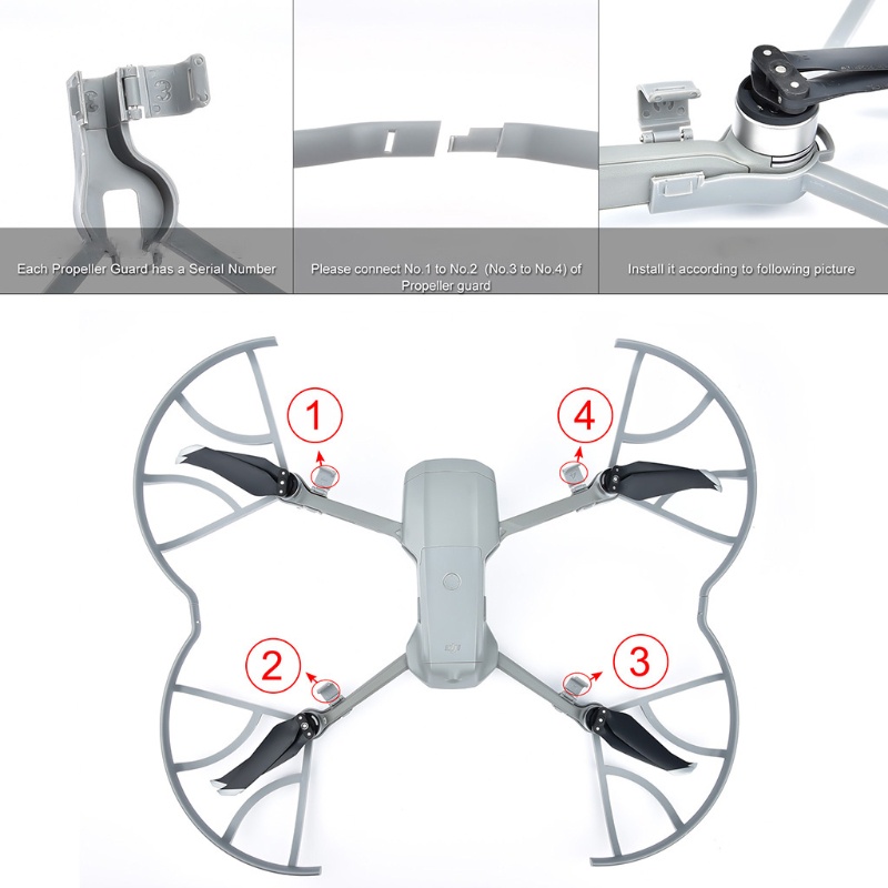 Bộ Phụ Kiện Bảo Vệ Cánh Quạt 2 Trong 1 Cho Mavic Air 2S