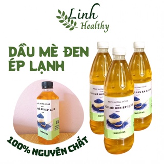Dầu mè đen nguyên chất, dầu vừng đen ép lạnh chế biến thực phẩm, sốt salad