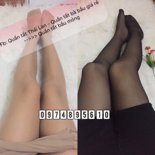 Quần tất bầu mỏng chun rút bụng