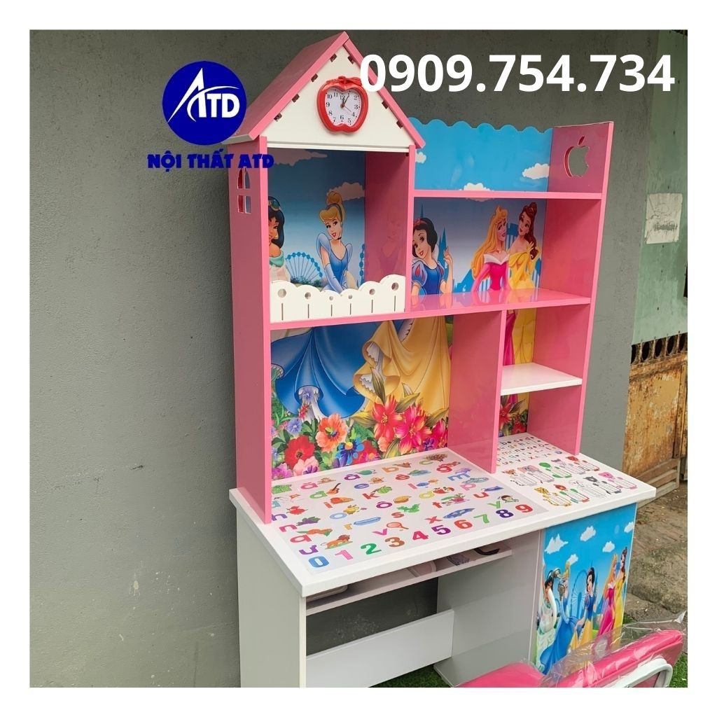 Bàn học sinh nhựa in 3D sinh động GIAO NGAY 2H