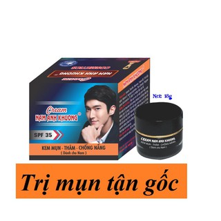 Kem dưỡng da cho nam tri mụn thâm trắng da liền sẹo rỗ Nam Anh Khương 12g