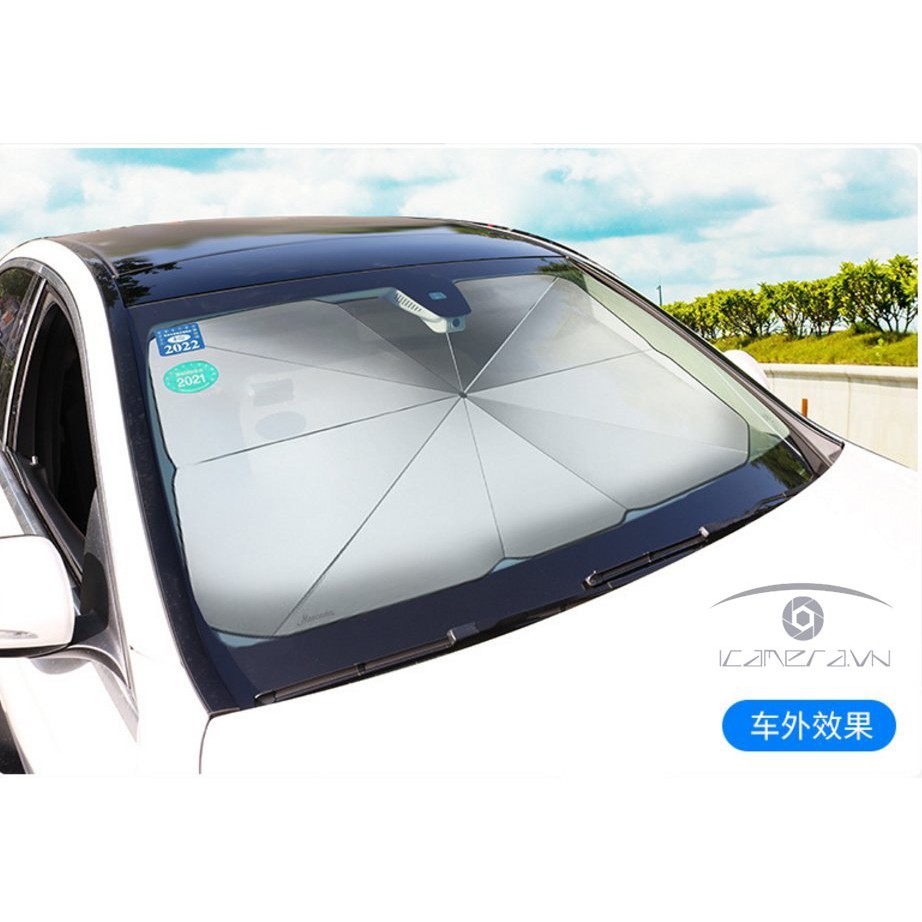 Ô chống nắng tia UV gắn kính chắn gió có thể gấp lại phản quang tiện dụng cho xe hơi