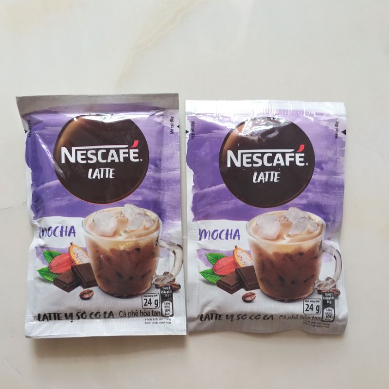 Set 2 gói Cà phê hòa tan Mocha Latte NESCAFE