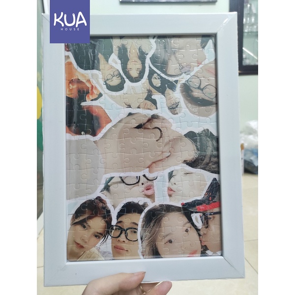 Tranh ghép hình in theo yêu cầu Kèm Khung 🎁