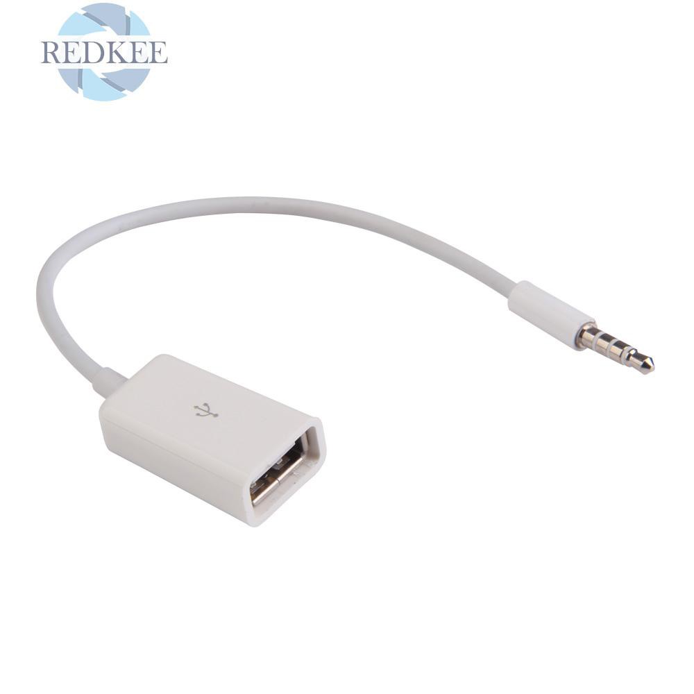 Dây Cáp Chuyển Đổi Âm Thanh Giắc Cắm 3.5mm Aux Sang Đầu Cắm Usb