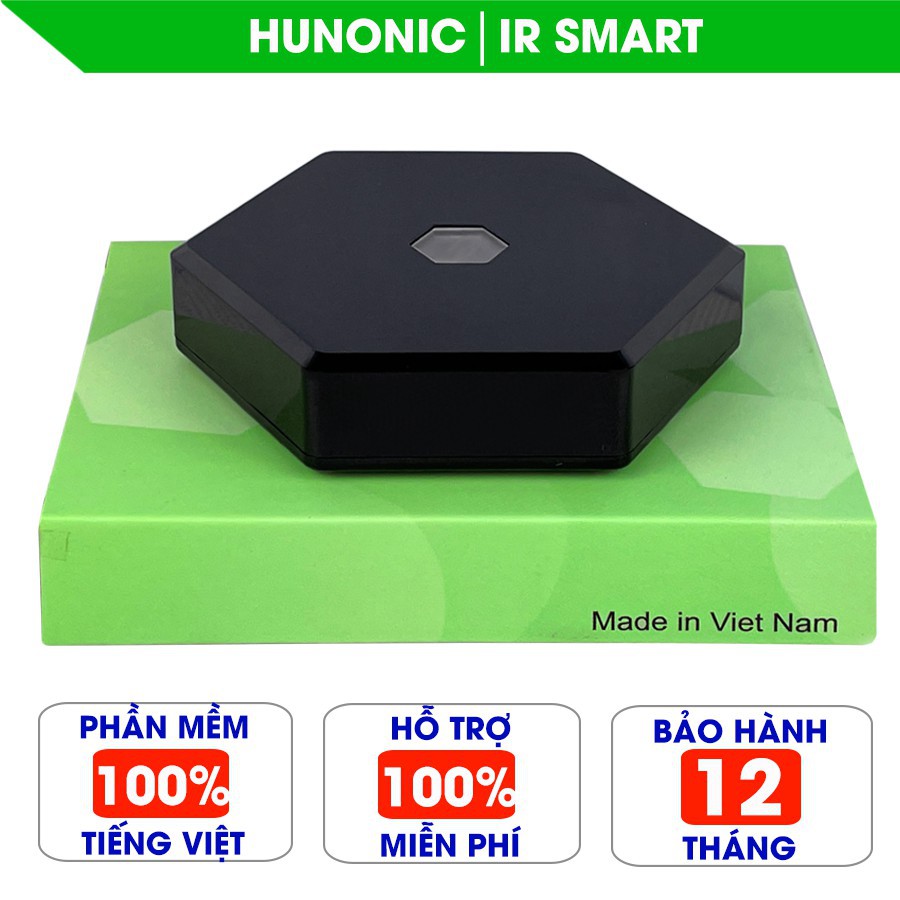 Bộ điều khiển hồng ngoại IR SMART VIỆT NAM điều khiển tivi, điều hòa, đầu KTS, Quạt... từ xa trên điện thoại