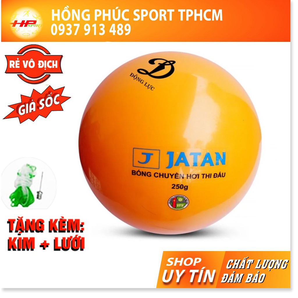 [ Q.10] Bóng chuyền hơi Động Lực Jatan 250g - Quả bóng chuyền hơi thi đấu nam nữ chính hãng