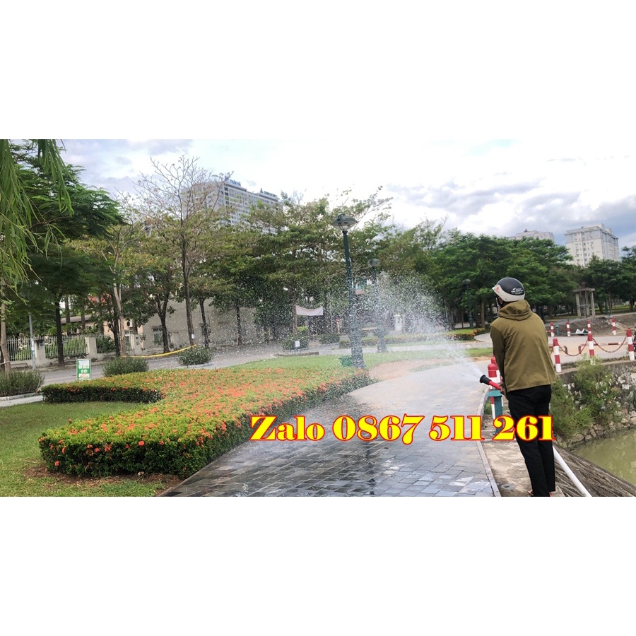 Đầu máy bơm nước tưới cây chạy xăng thả nổi siêu tiện dụng