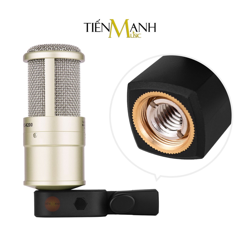 [Tặng Màng Lọc, Chính Hãng] Micro Takstar PC-K200 - Mic Thu Âm Livestream Phòng Thu Studio PC K200 Microphone PCK200