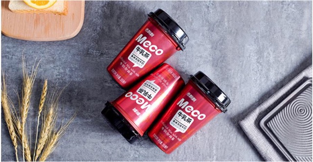 Thùng 15 Ly Trà Sữa Tiệt Trùng Meco 300ml