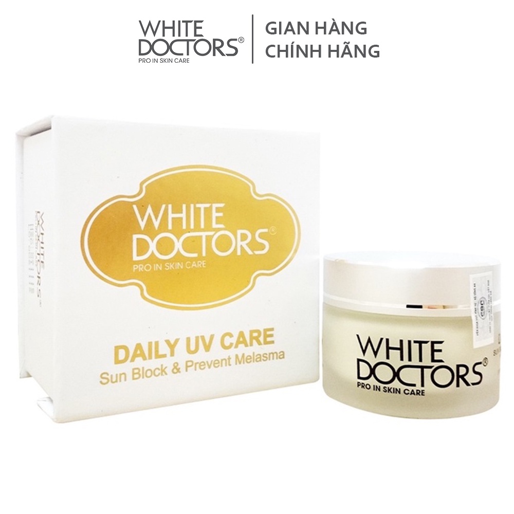 Kem chống nắng mờ nám White Doctors Daily UV Care hàng ngày 40ml