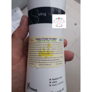 GEL TẠO KIỂU TÓC XOĂN MẪU MỚI - PROSEE STYLING TREATMENT - DƯỠNG TÓC & TẠO KIỂU 2 IN 1